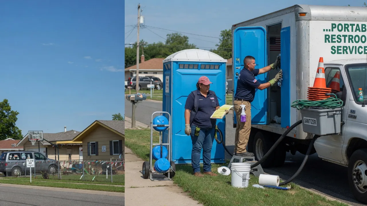 Portable Toilet Rental in Centerburg, OH near me